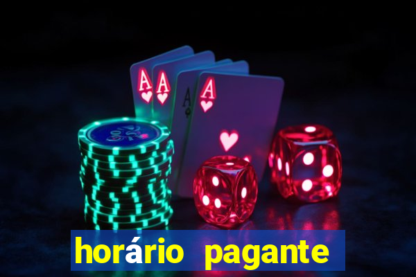 horário pagante fortune tiger