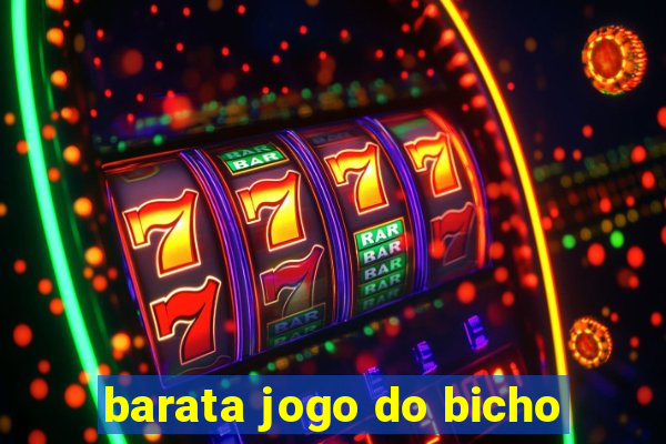 barata jogo do bicho