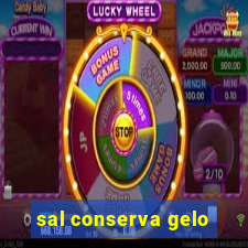 sal conserva gelo