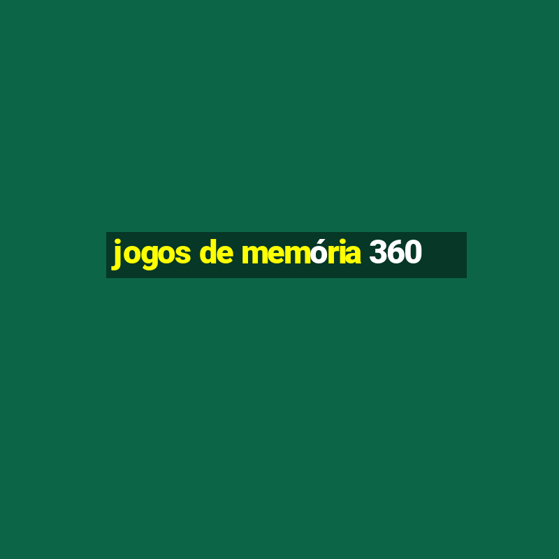 jogos de memória 360