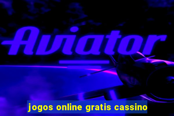 jogos online gratis cassino