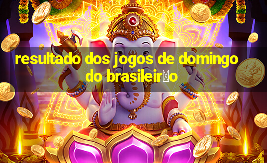 resultado dos jogos de domingo do brasileir茫o