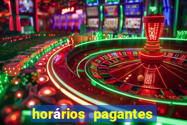 horários pagantes fortune tiger madrugada