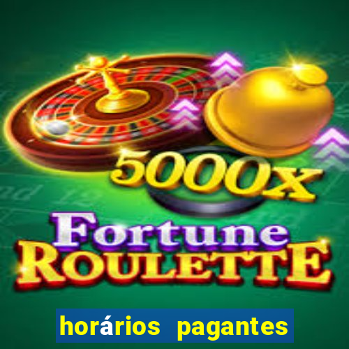 horários pagantes fortune rabbit hoje