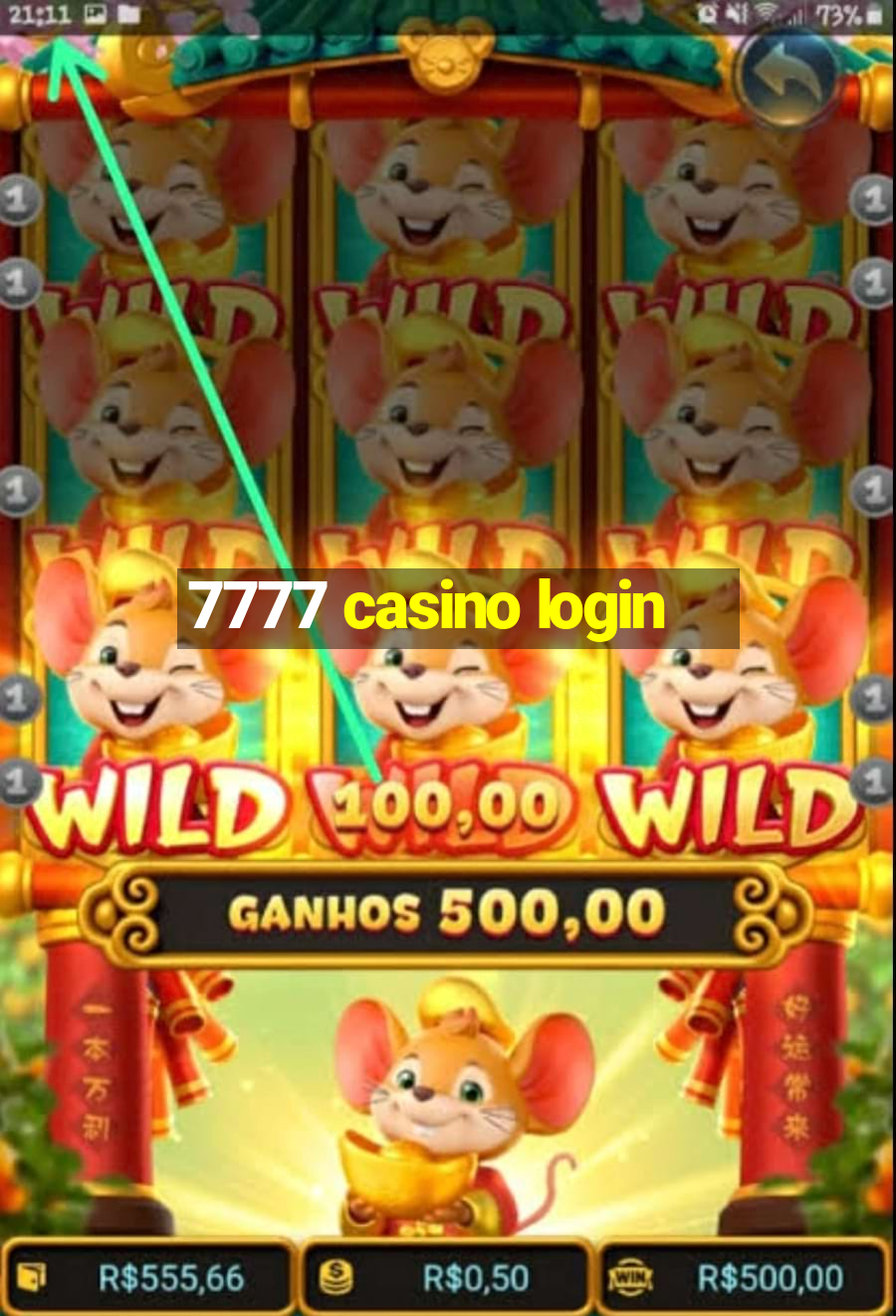 7777 casino login