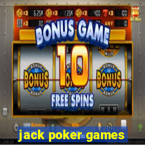 jack poker games