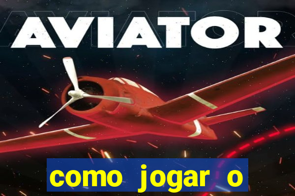 como jogar o aviator bet nacional