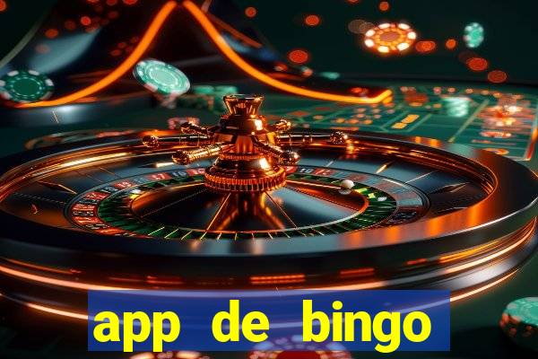 app de bingo valendo dinheiro