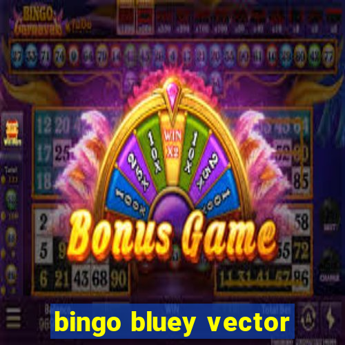 bingo bluey vector