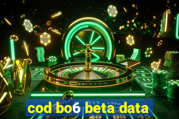 cod bo6 beta data