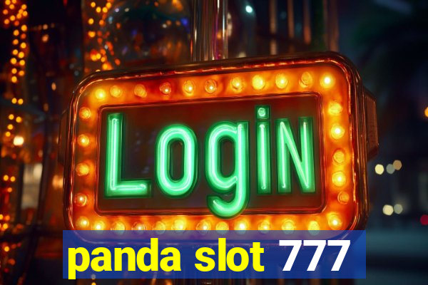 panda slot 777