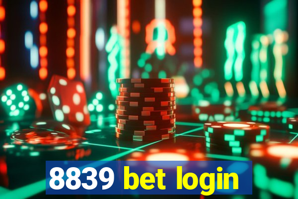 8839 bet login