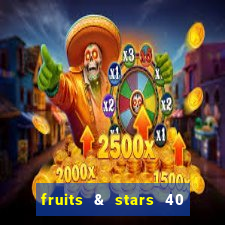 fruits & stars 40 christmas slot