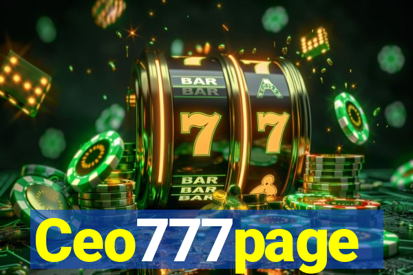 Ceo777page