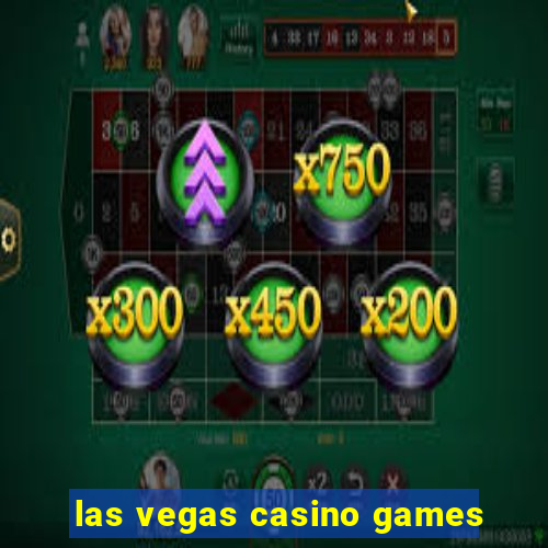 las vegas casino games