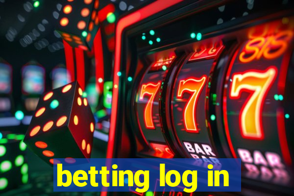 betting log in