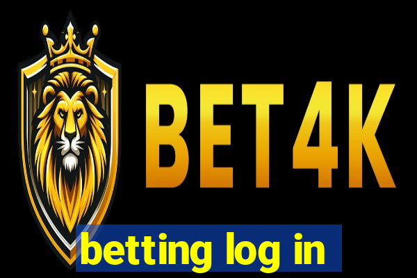 betting log in