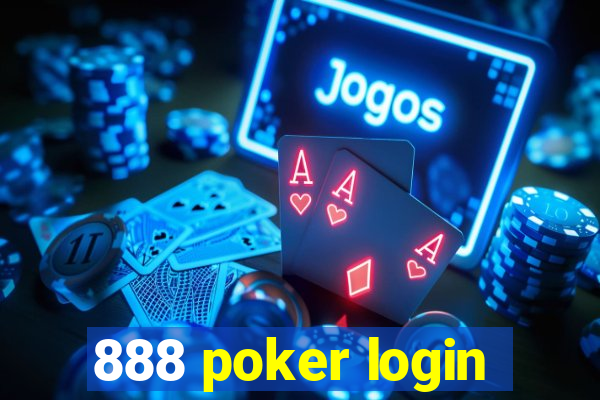 888 poker login