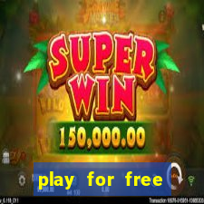 play for free casino games