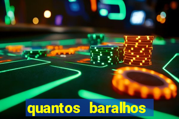 quantos baralhos para jogar poker