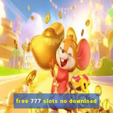 free 777 slots no download