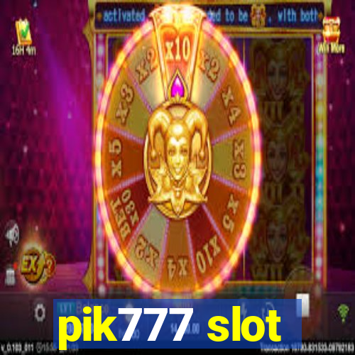 pik777 slot