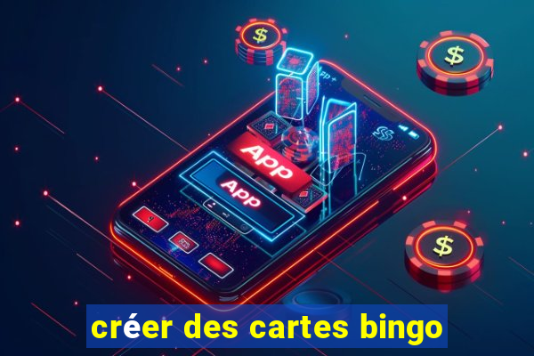 créer des cartes bingo