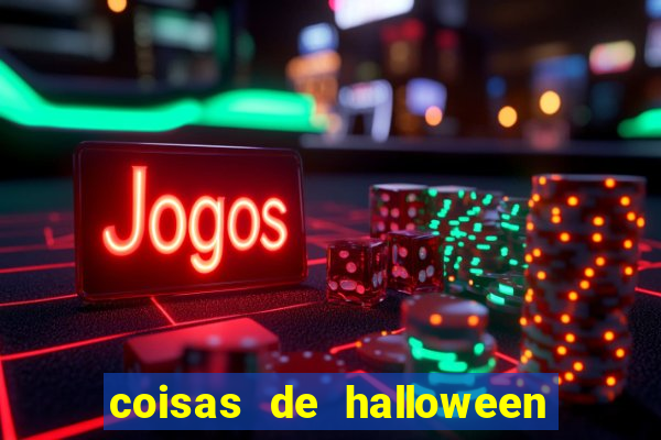 coisas de halloween com j