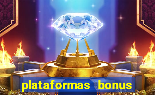 plataformas bonus no cadastro