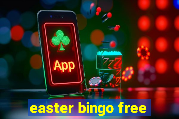 easter bingo free