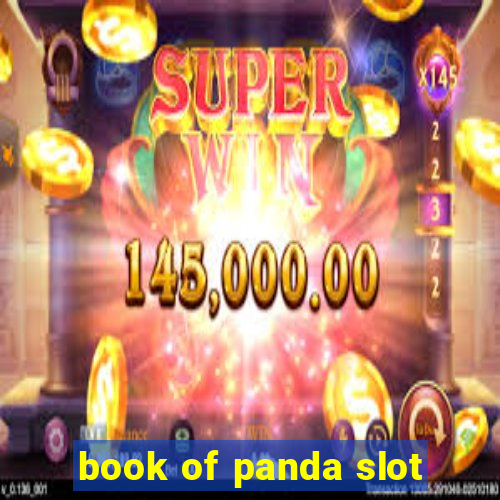 book of panda slot