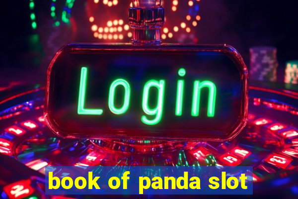 book of panda slot