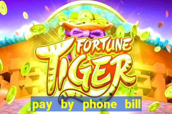 pay by phone bill bingo uk