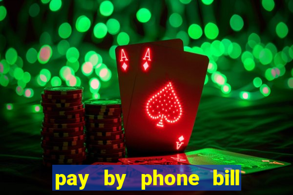 pay by phone bill bingo uk