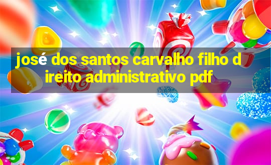 josé dos santos carvalho filho direito administrativo pdf