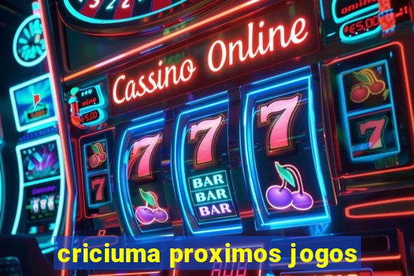 criciuma proximos jogos