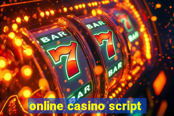 online casino script