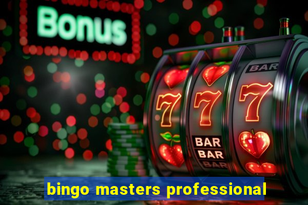 bingo masters professional