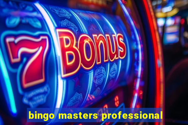 bingo masters professional