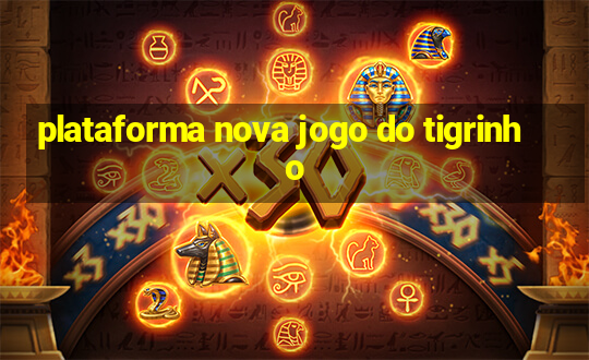 plataforma nova jogo do tigrinho