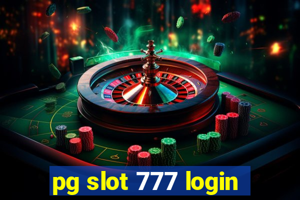 pg slot 777 login