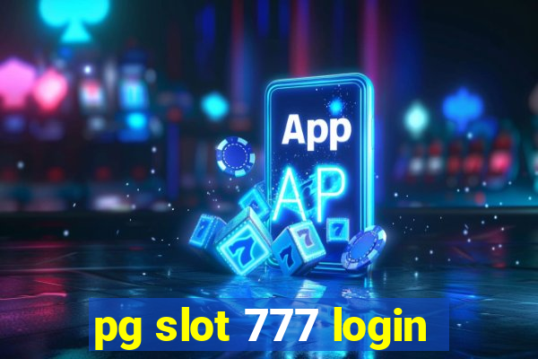 pg slot 777 login