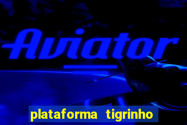 plataforma tigrinho 1 real