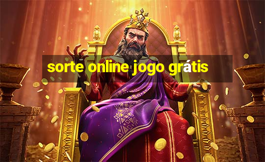 sorte online jogo grátis