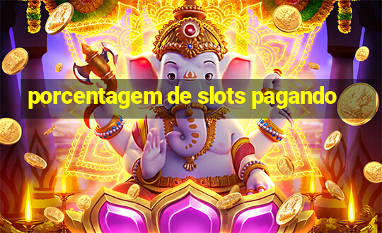 porcentagem de slots pagando