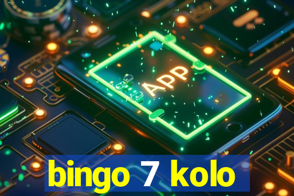 bingo 7 kolo