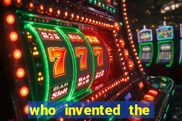 who invented the first slot machine