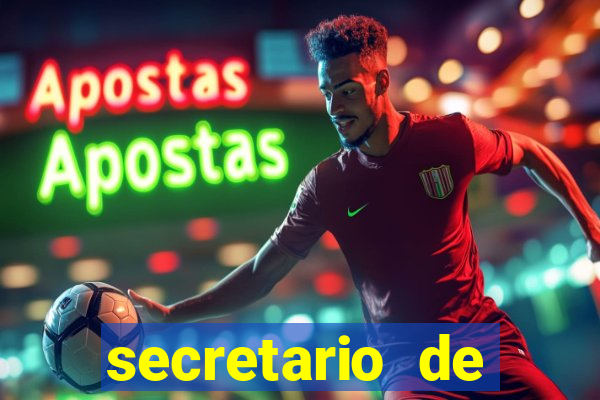 secretario de esporte salario