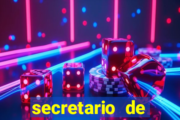 secretario de esporte salario