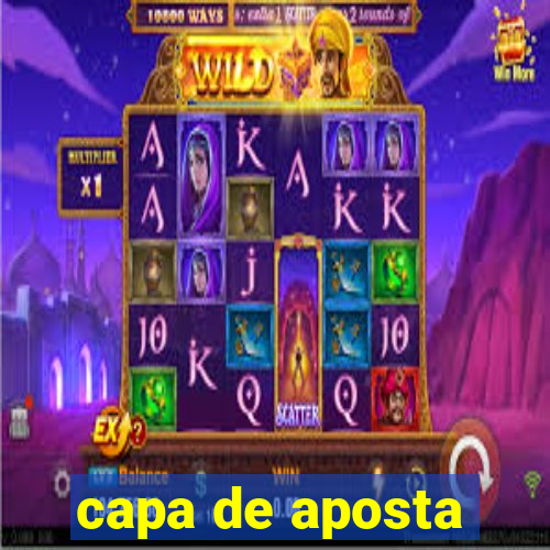 capa de aposta